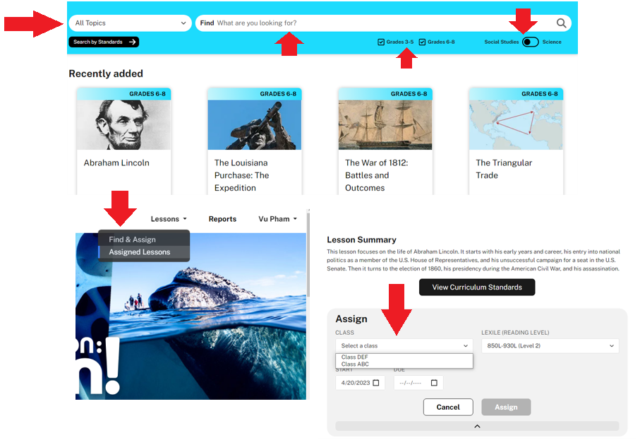 Hướng dẫn sử dụng Britannica Expedition Learn